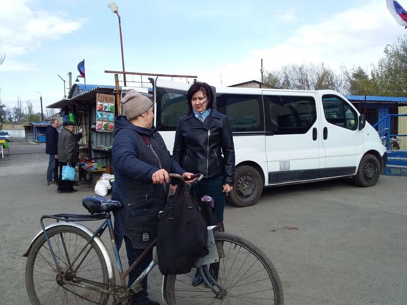 Управляющим делами администрации города Углегорска Багно Т.А. был проведен сход граждан.