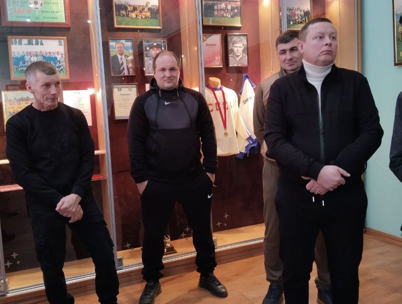 Открытие выставки ФК &quot;Югосталь&quot;.