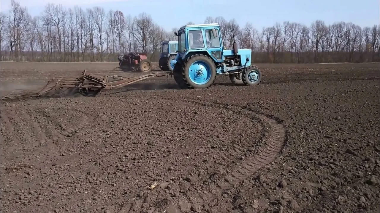 Начался сев яровых.