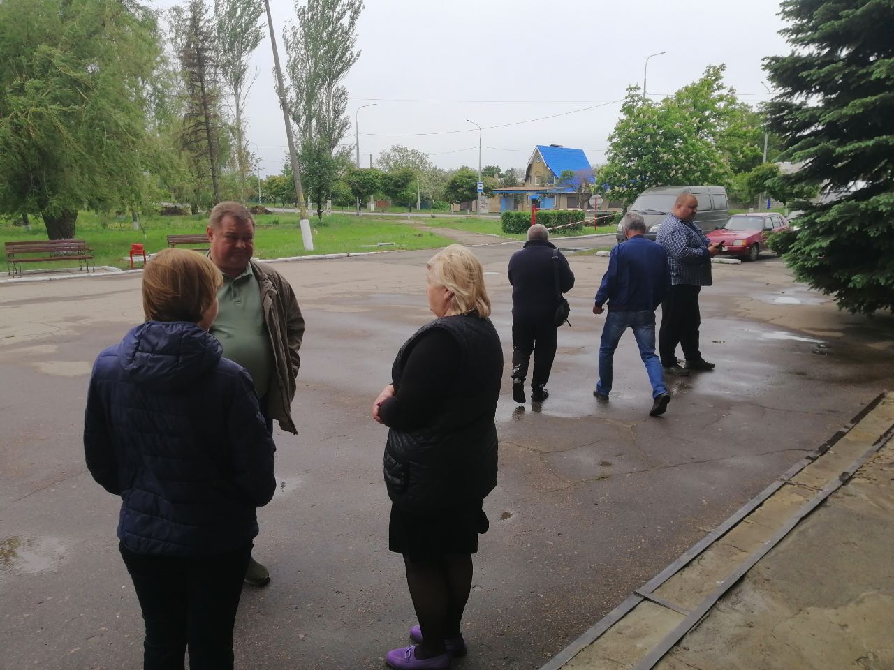Встречи населения.