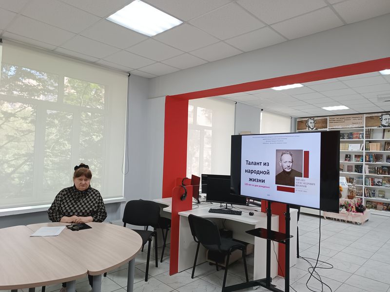 Прошел видеочас «Талант из народной жизни».