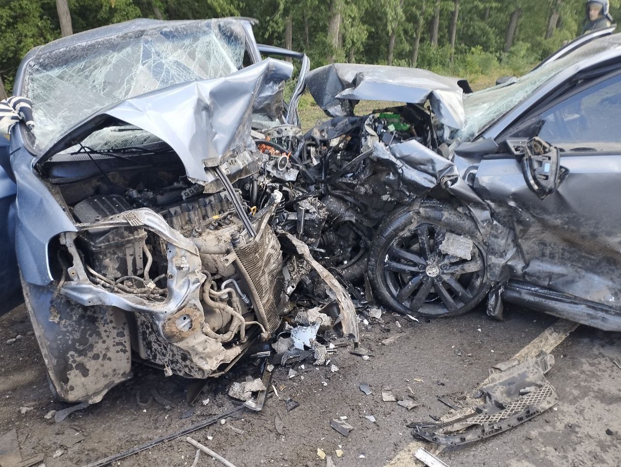 Выезд на полосу встречного движения повлек смертельное ДТП  .