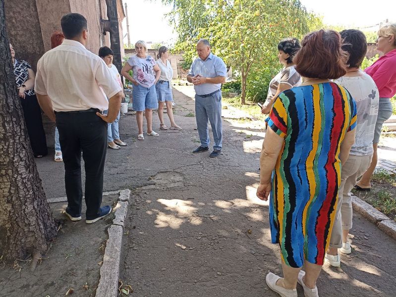 Встречи с населением.