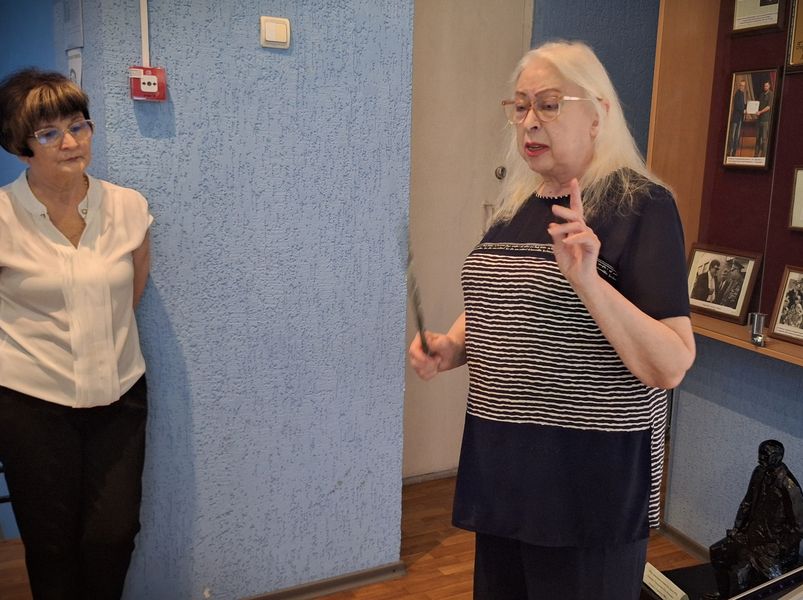 Состоялось плановое тематическое мероприятие для сотрудников музея.