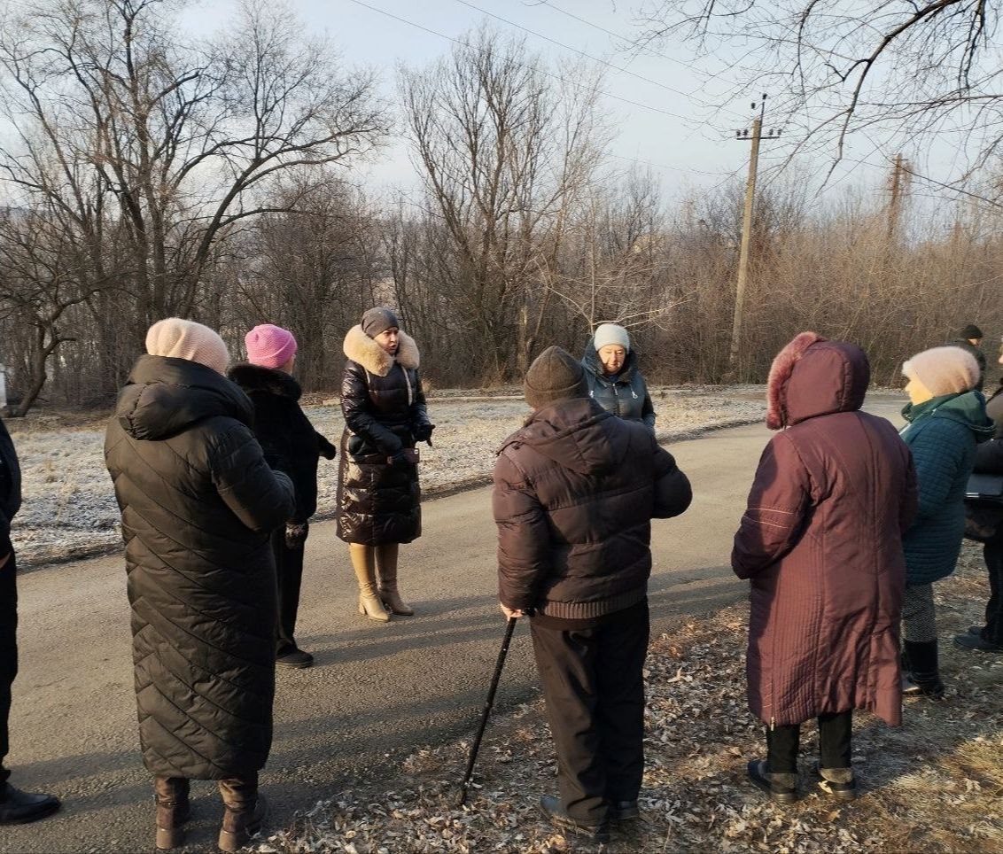 Встречи с населением.