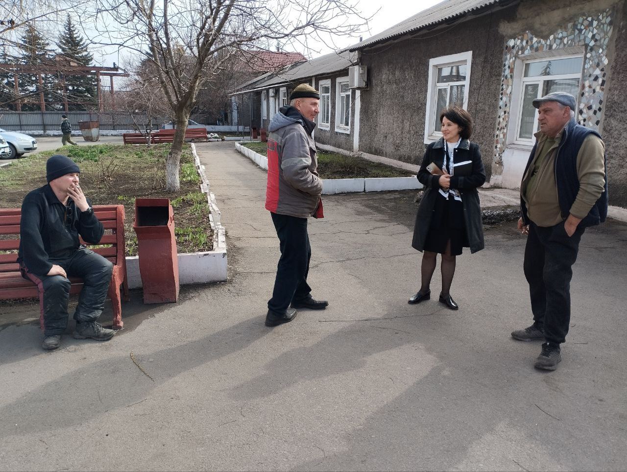 Встречи с населением .