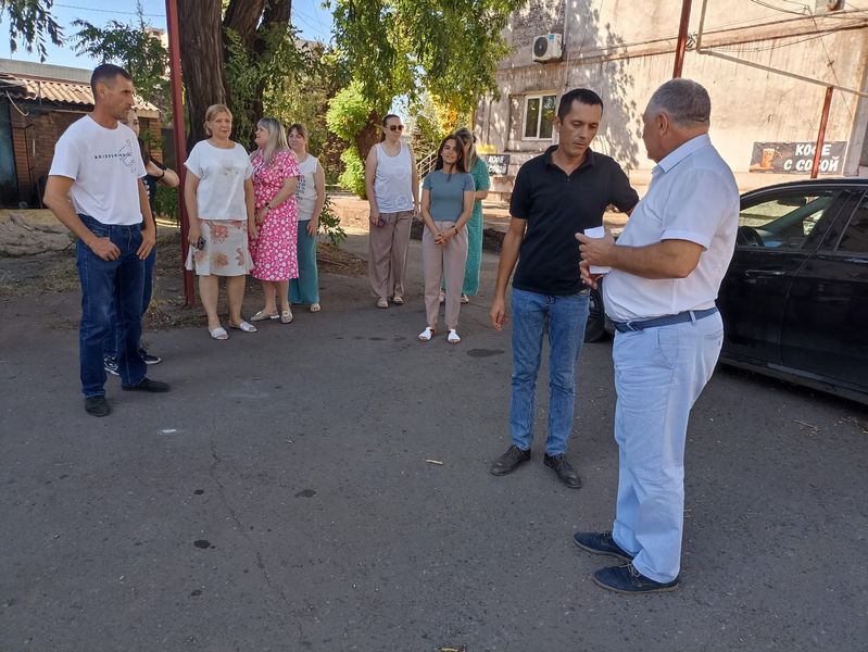 Встречи с населением.