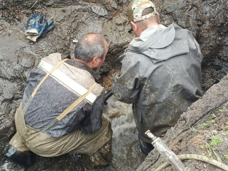Специалистами Филиала &quot;Енакиевское ПУВКХ&quot; ГУП ДНР &quot;ВОДА ДОНБАССА&quot; выполнены работы.