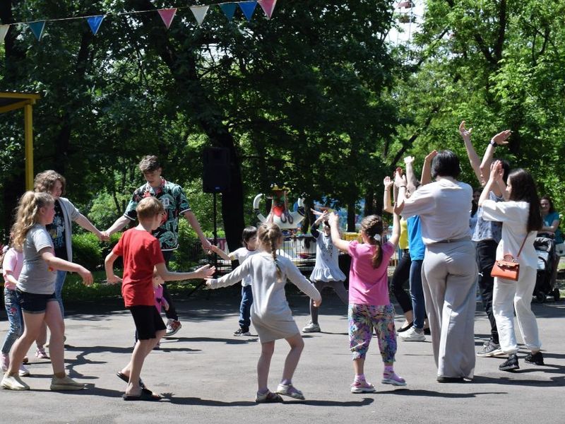 Мероприятия, посвященные Международному дню защиты детей, в Городском парке культуры и отдыха им. Н.А. Вознесенского.