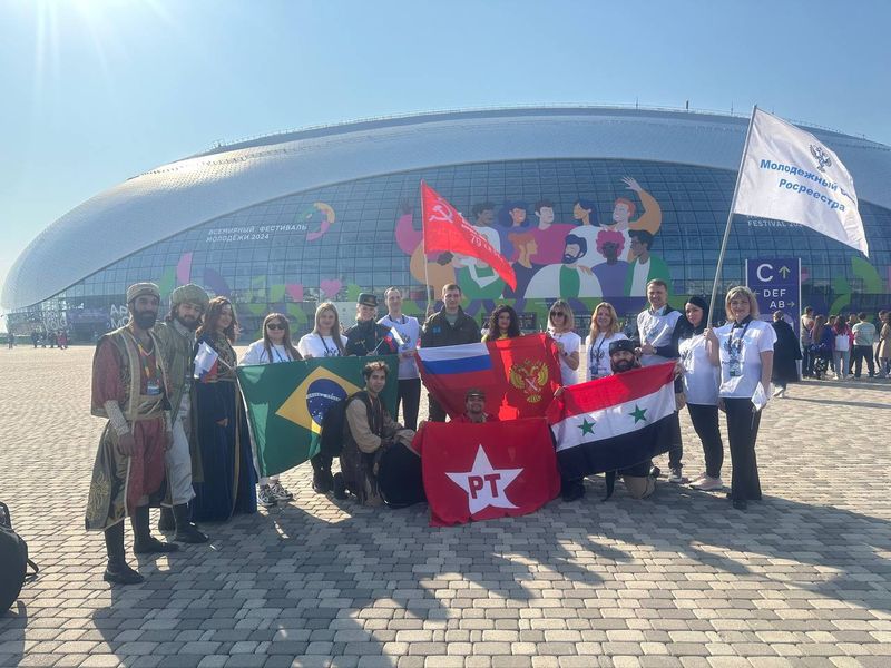 Представители Молодежного совета Росреестра приняли участие в форуме #ВФМ2024.