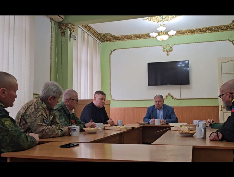 Встреча с военнослужащими.