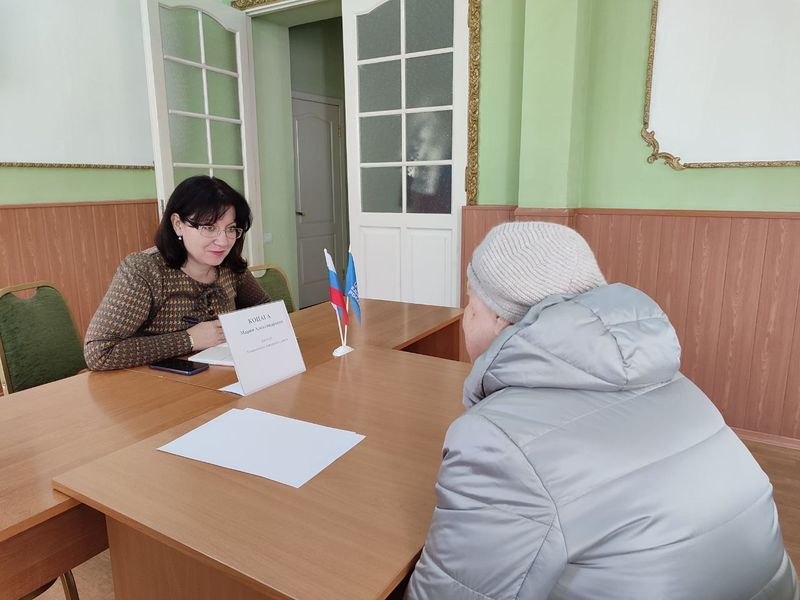 Прием граждан депутатом Енакиевского городского совета: Диалог и Решения.