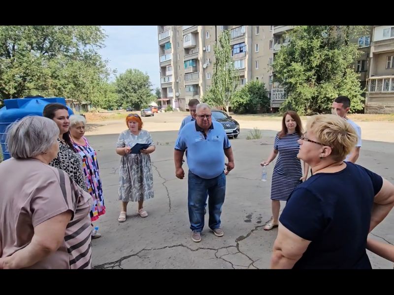 Глава муниципального образования городского округа Енакиево совершил очередной рабочий объезд округа.