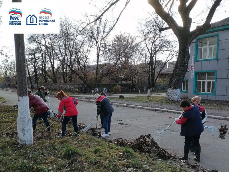 Проект «Городская среда» преображает внутриквартальные территории Енакиево.