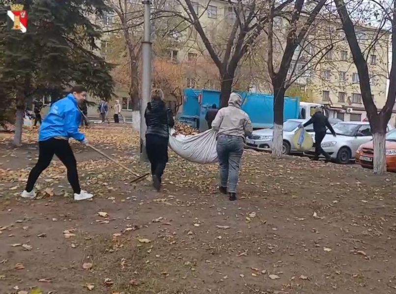 Субботник в городском округе Енакиево .