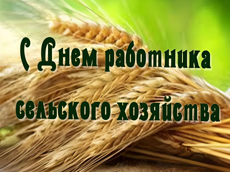 С праздником уважаемые сельхозпроизводители города Енакиево!.