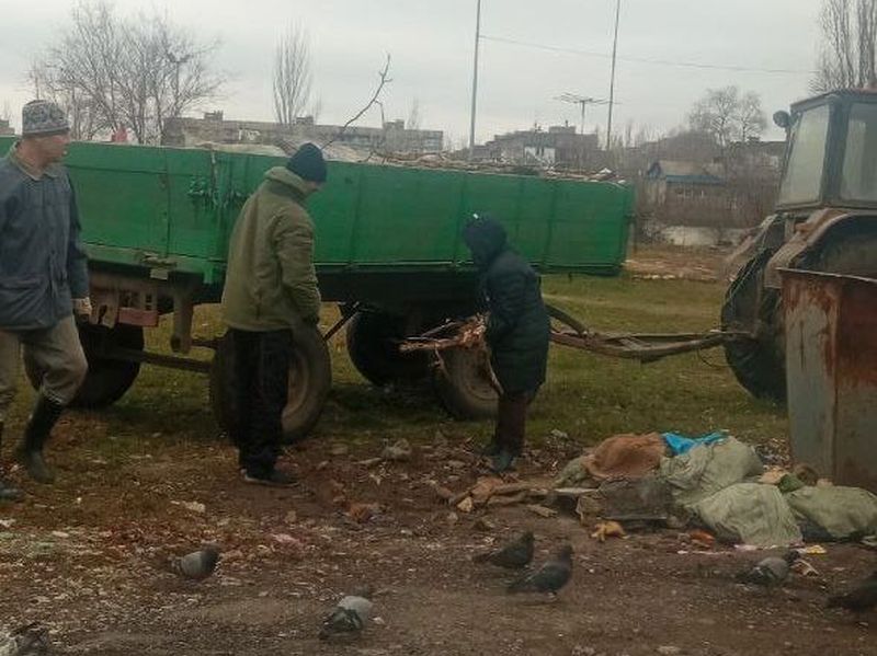 Выполненные работы муниципальными унитарными предприятиями за понедельник 04.12.2023 г..