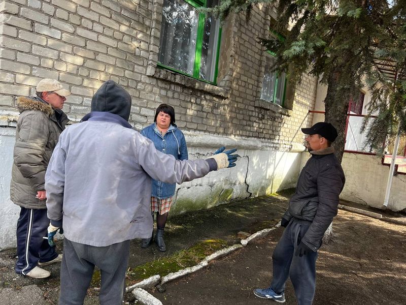 В пгт. Корсунь продолжаются сходы граждан.