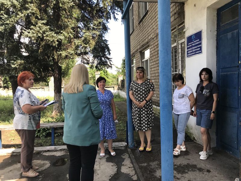 Сходы граждан в городе Енакиево.