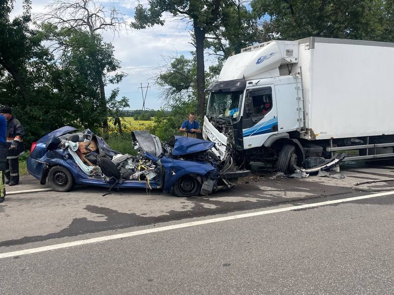 Полицейские установили обстоятельства гибели двух человек в результате ДТП в Волновахском районе.