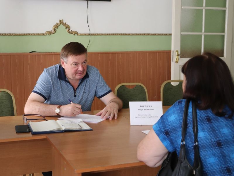 Состоялся прием граждан в городе Енакиево.