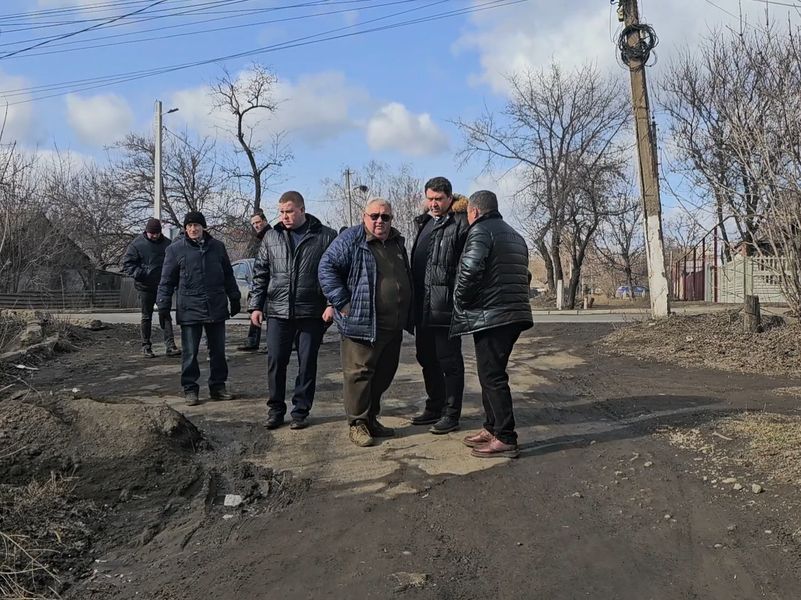 Рабочий объезд городского округа Енакиево.