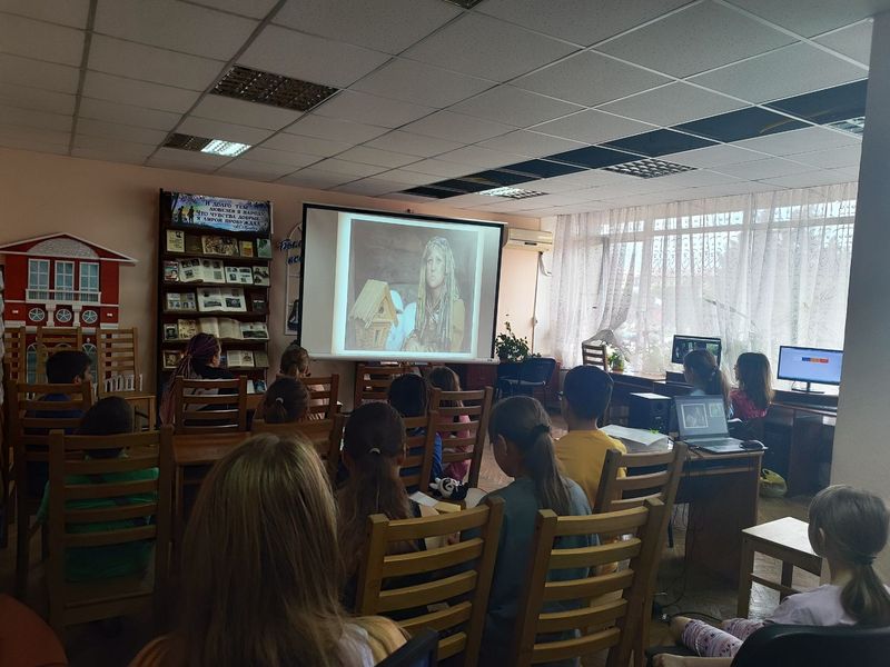 Прошло виртуальное путешествие «Едем в сказку».