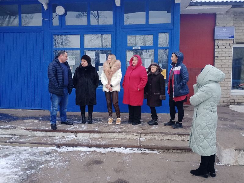 Встречи с населением.