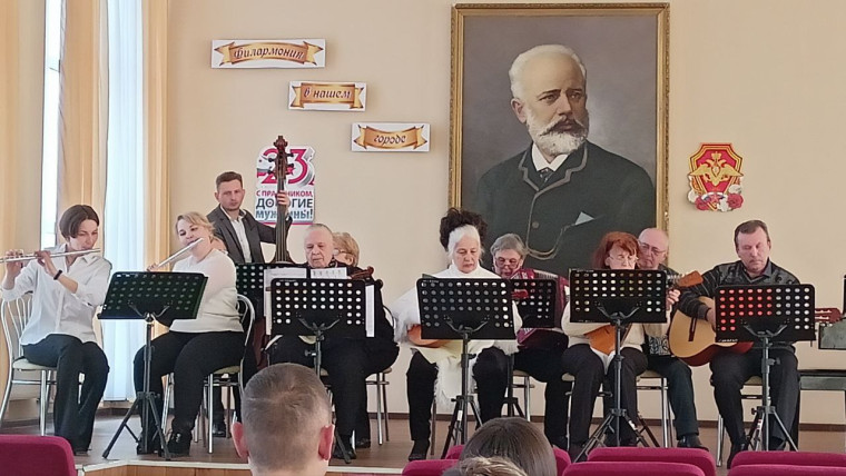 Концерт в школе искусств . Концерт в школе искусств .