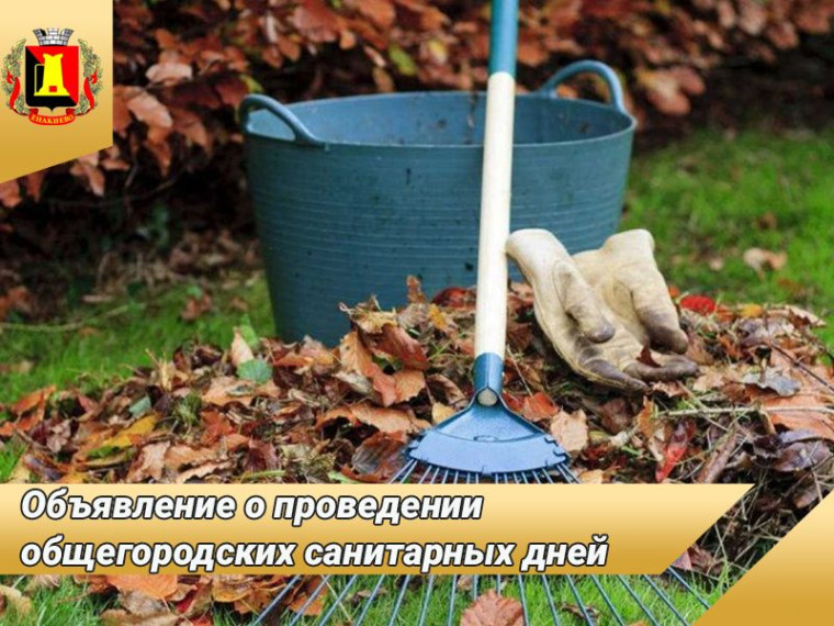 Объявление о проведении общегородских санитарных дней. Объявление о проведении общегородских санитарных дней.