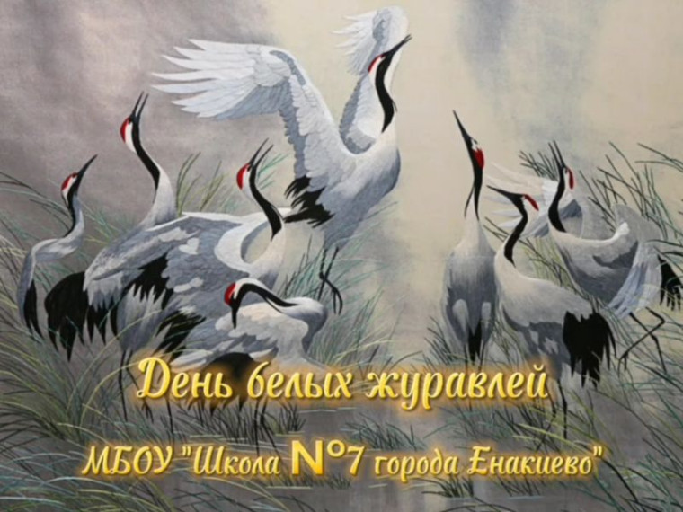 Видеоролик ко Дню Белых Журавлей от МБОУ "Школа №7" города Енакиево. Видеоролик ко Дню Белых Журавлей от МБОУ "Школа №7" города Енакиево.