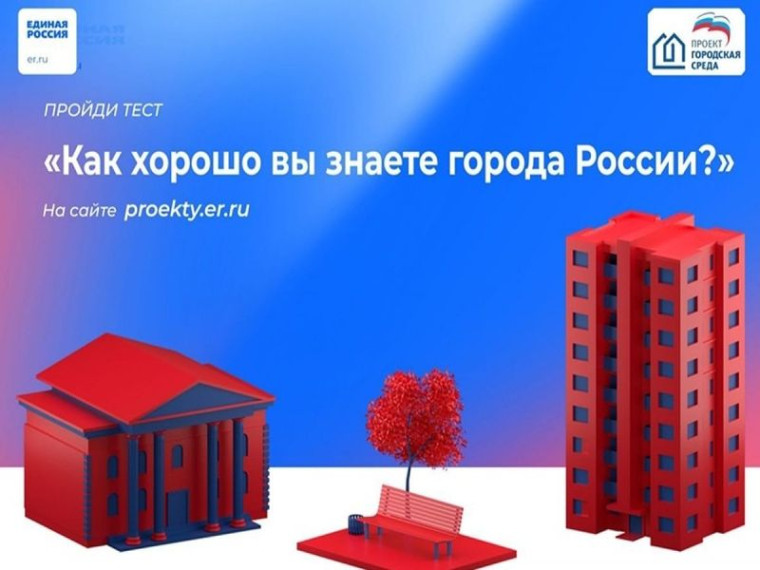 Проект анонса о старте теста «Как хорошо вы знаете города России?». Проект анонса о старте теста «Как хорошо вы знаете города России?».