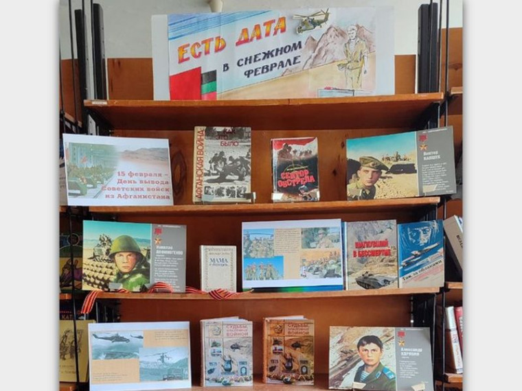 Оформлена книжно-иллюстративная выставка «Есть дата в снежном феврале». Оформлена книжно-иллюстративная выставка «Есть дата в снежном феврале».