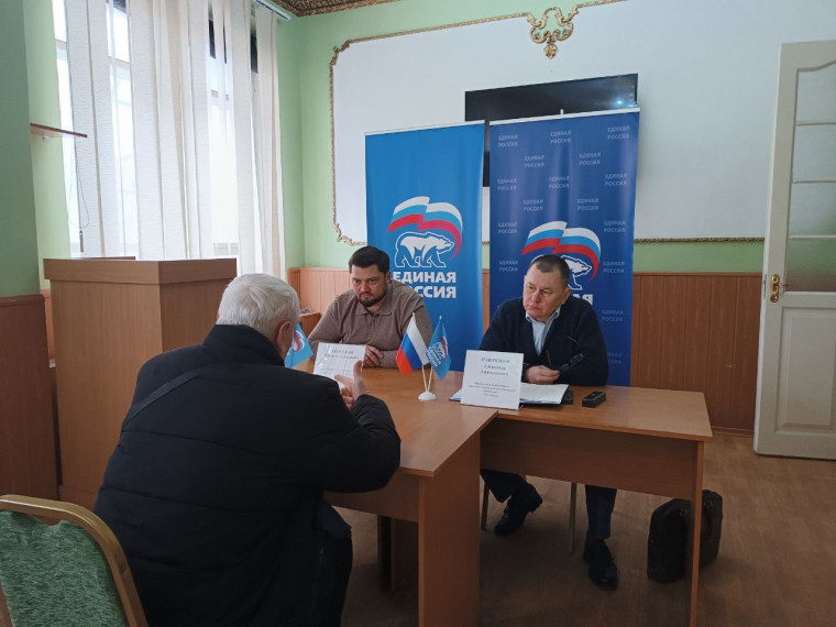 В Общественной приемной Енакиевского местного отделения ВПП «Единая Россия» проведен прием граждан. В Общественной приемной Енакиевского местного отделения ВПП «Единая Россия» проведен прием граждан.