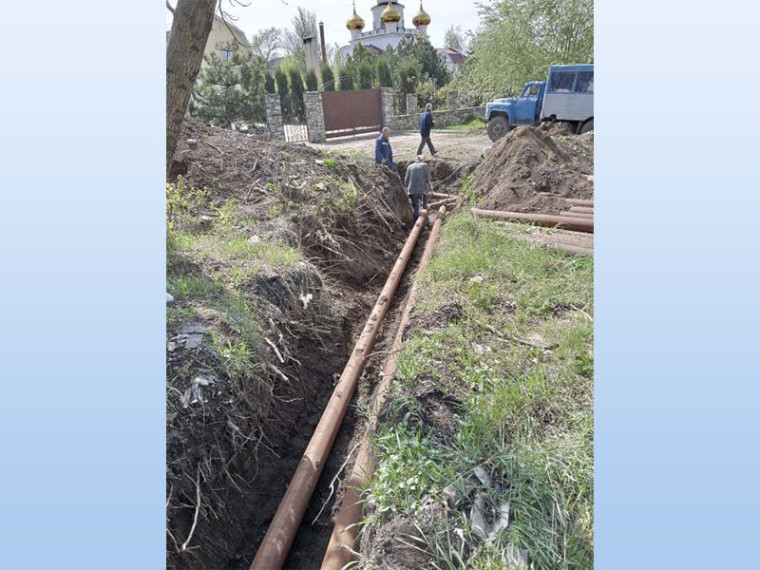 Выполнены работы по замене аварийного участка трубопровода. Выполнены работы по замене аварийного участка трубопровода.