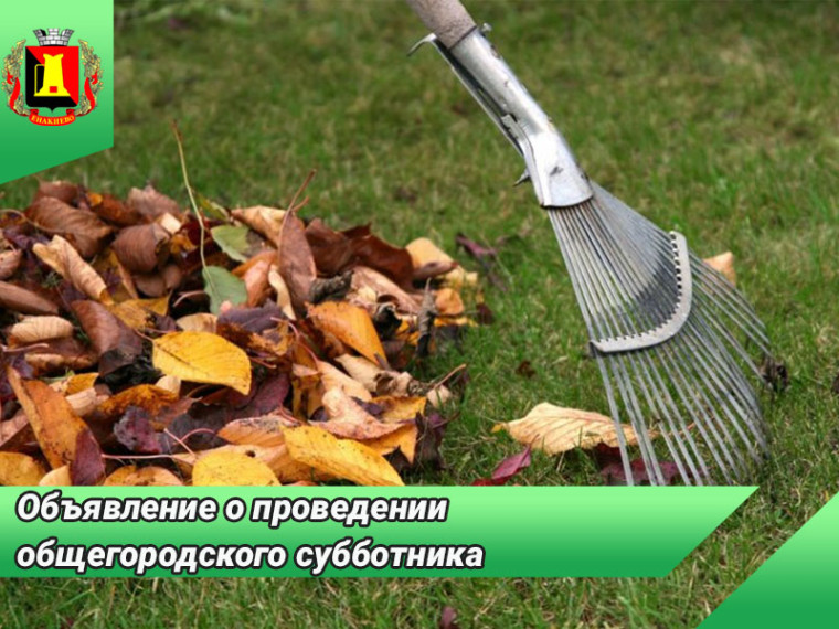 Объявление о проведении общегородского субботника. Объявление о проведении общегородского субботника.
