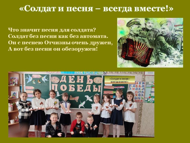 Проведен музыкально-поэтический вечер «Солдат и песня − всегда вместе!». Проведен музыкально-поэтический вечер «Солдат и песня − всегда вместе!».