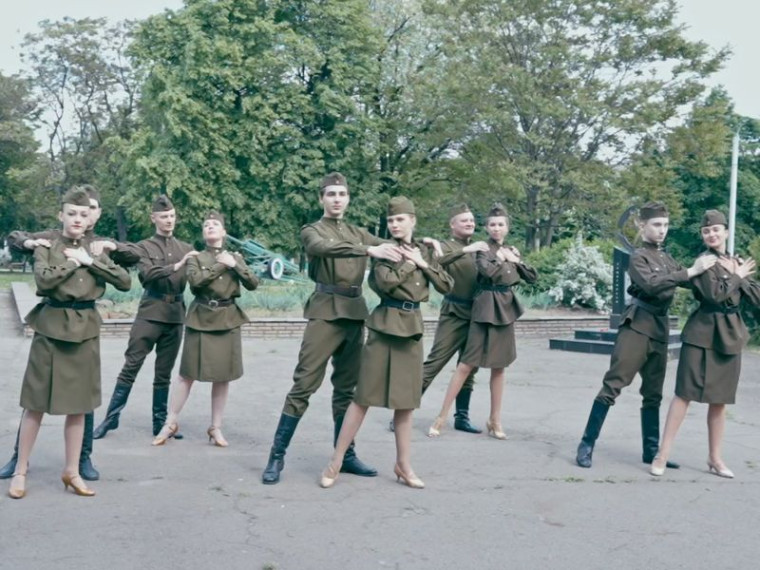 Прошел флешмоб «Вальс Победы». Прошел флешмоб «Вальс Победы».
