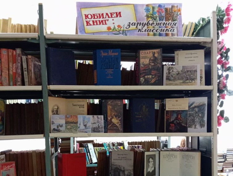 Состоялся просмотр литературы «Юбилеи книг: зарубежная классика». Состоялся просмотр литературы «Юбилеи книг: зарубежная классика».