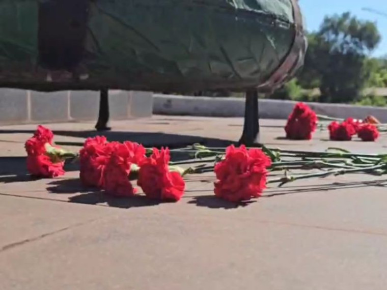Возложение цветов в честь дня партизан и подпольщиков. Возложение цветов в честь дня партизан и подпольщиков.