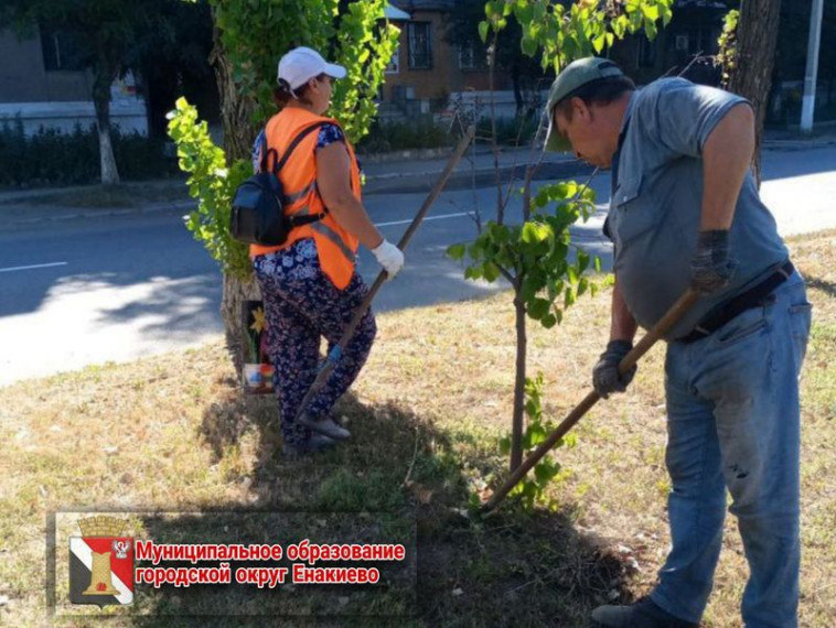 Муниципальными унитарными предприятиями городского округа Енакиево выполнены работы по благоустройству. Муниципальными унитарными предприятиями городского округа Енакиево выполнены работы по благоустройству.
