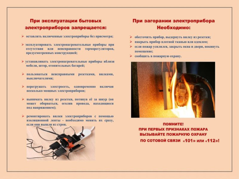 Эксплуатация бытовых электроприборов. Эксплуатация бытовых электроприборов.