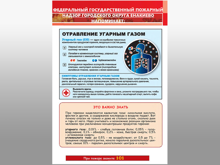 Про отравление угарным газом. Про отравление угарным газом.