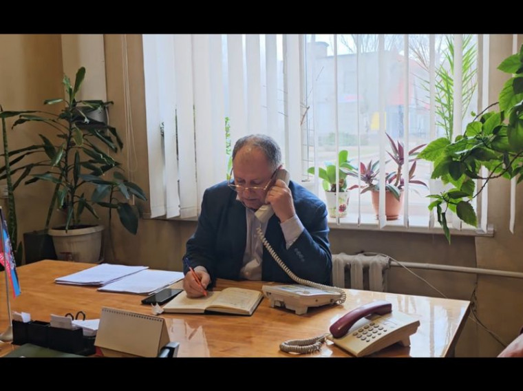 Врио главы муниципального образования городского округа Енакиево провёл прямую линию. Врио главы муниципального образования городского округа Енакиево провёл прямую линию.