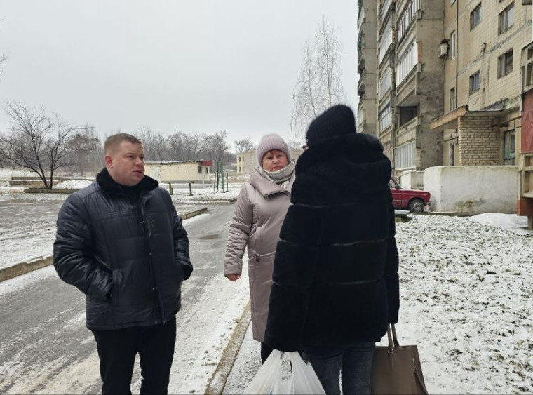 Выездные встречи с населением. Выездные встречи с населением.